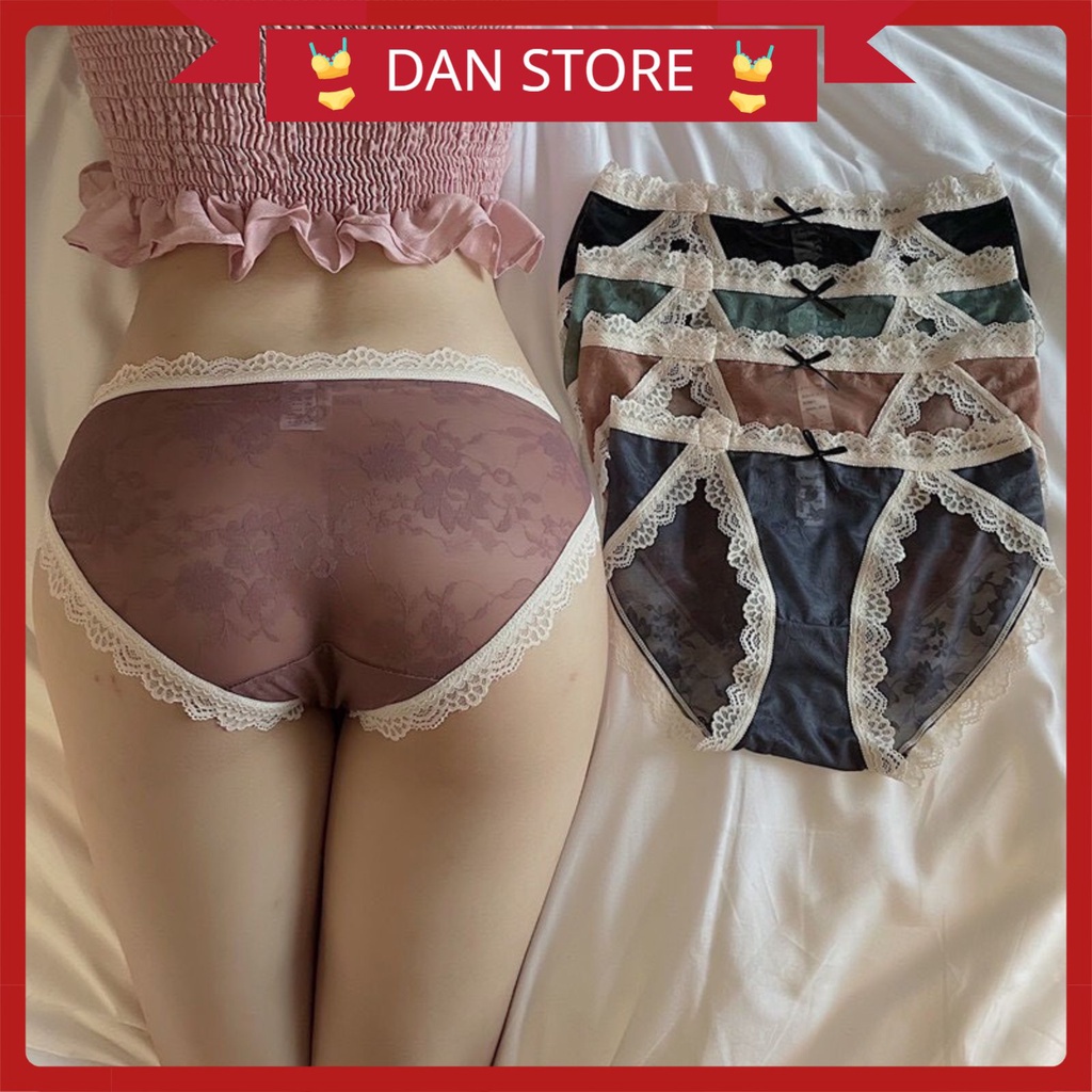 Quần Lót Nữ - Quần Lót Nữ Ren gợi cảm quyến rũ tôn dáng sexy DAN STORE  MÃ 3601