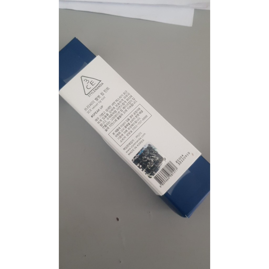 Son 3ce Xanh-Velvet Lip Tint Speak Up-Son Màu Đỏ Đất | BigBuy360 - bigbuy360.vn