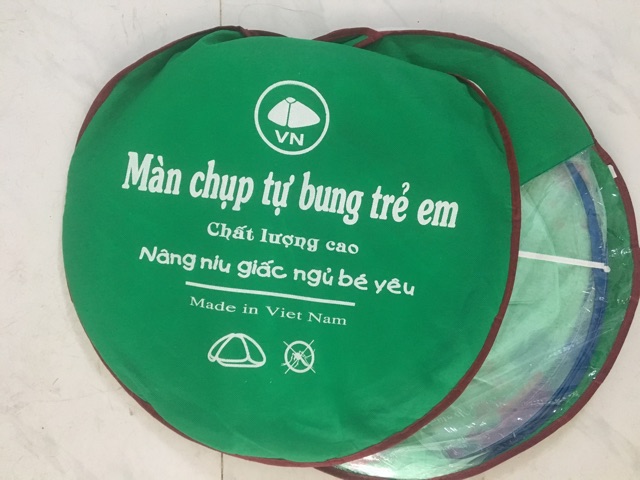 Mùng chụp tự bung cho bé 1m1x1m1