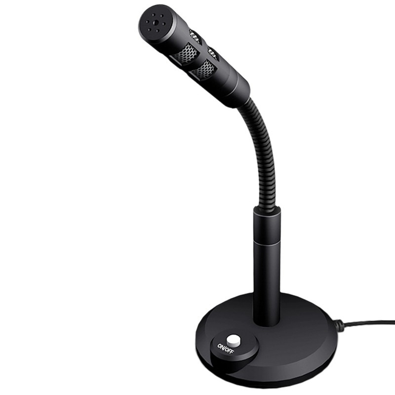Pc Plug and Play 3.5Mm Home Studio Omnidirectional Microphone ZJV