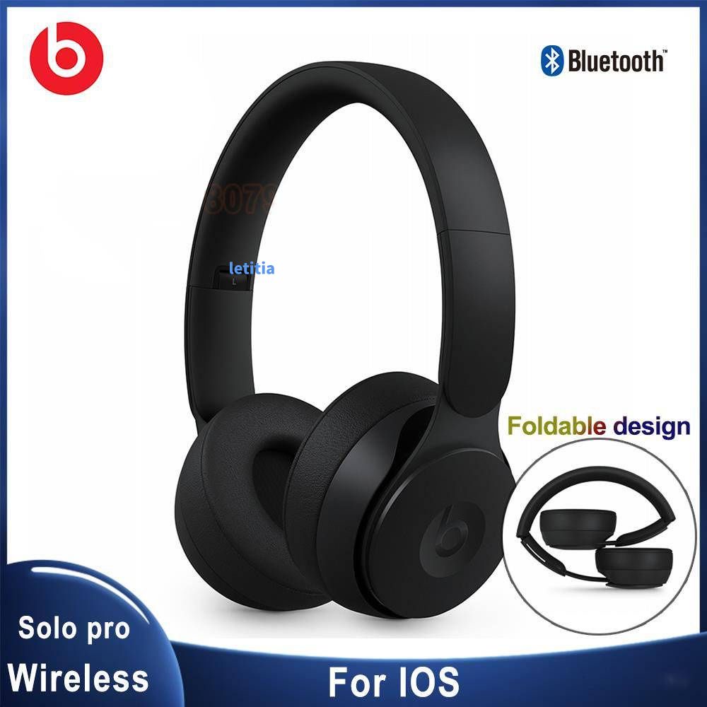 Nhịp đập Solo Pro Không Dây Bluetooth ANC Chơi Game Cầm Tay Thể Thao Tiếng Ồn Noise Cancelling Có Thể Gập Lại Tai Nghe Hands Miễn Phí Microphone