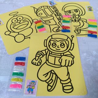 Tranh cát A4 nhiều hình ảnh cho bé giá rẻ