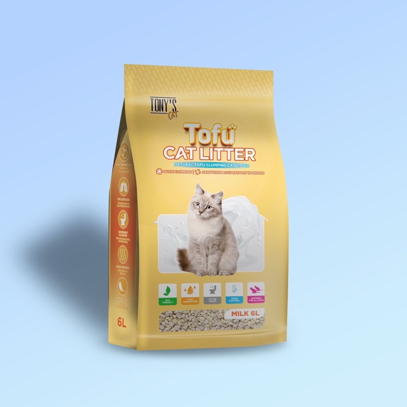 [ TẶNG PATE LON ] cát đậu nành tofu Catchy 6L dành cho mèo