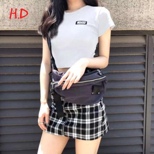 Áo sơmi cộc tay chữ nhật Cavat HDN876