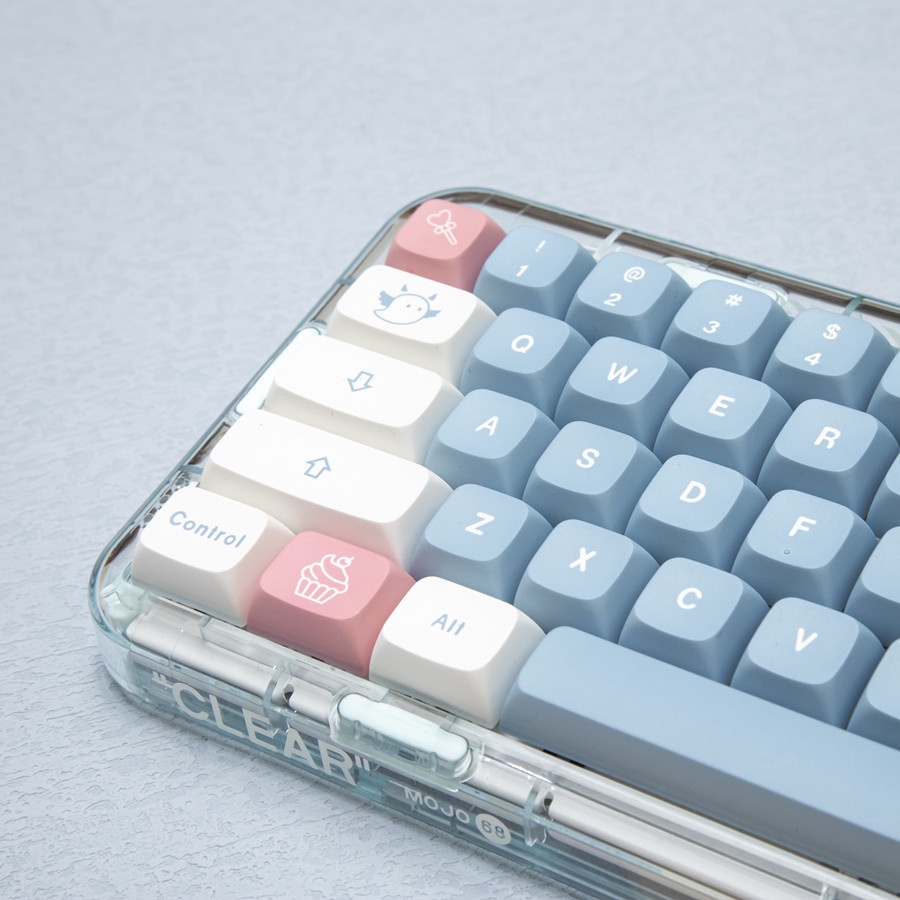 134 Phím Sky City Keycap XDA Profile Blue Powder PBT DYE-SUB Bàn phím cơ học Keycap