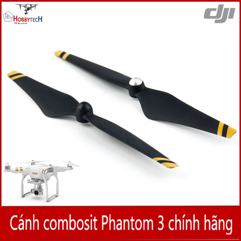 Bộ 4 cánh carbon phantom 3 - chính hãng DJI - Sợi carbon bển bỉ hơn cánh nhựa - Hàng có sẵn