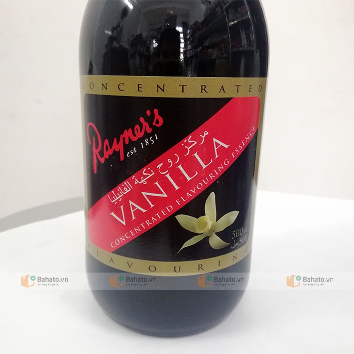 Hương vanilla Rayner's chai 500ml