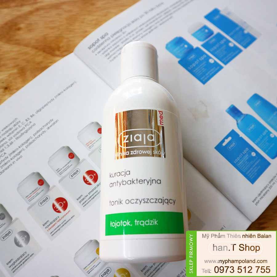 Nước Hoa Hồng Ziaja Med Antybakteryjna