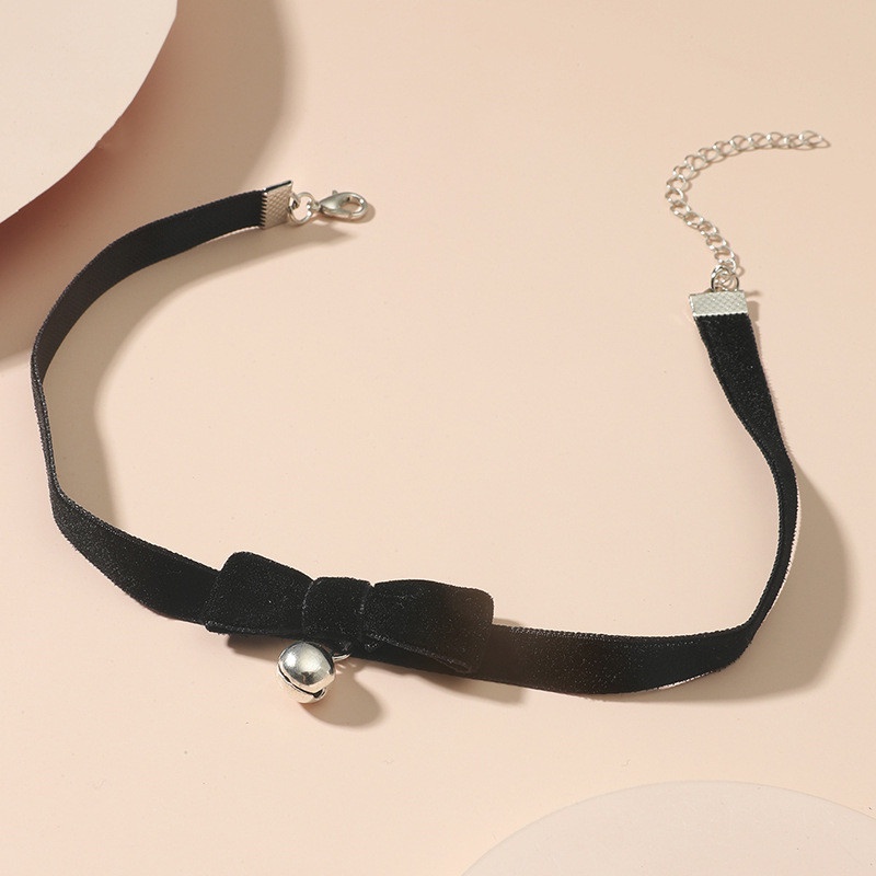 Vòng Cổ Choker Đính Nơ Phong Cách Hàn Quốc Thời Trang