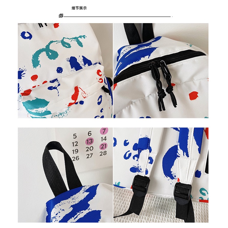 Jasmin Noir Balo Canvas Cỡ Lớn Màu Sắc Tương Phản Cho Nữ