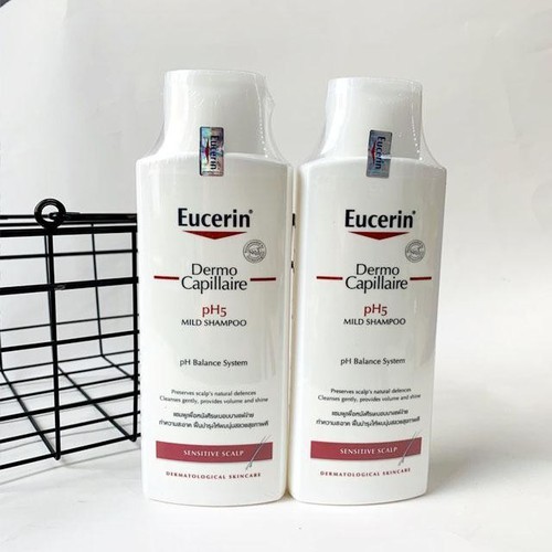 Eucerin Dầu gội pH5 dành cho da dầu nhạy cảm pH5 Mild Shampoo 250ml