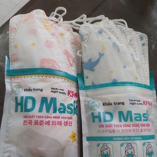 100 cái khẩu trang KF94 trẻ em An Phong hoặc Hoàng Dũng