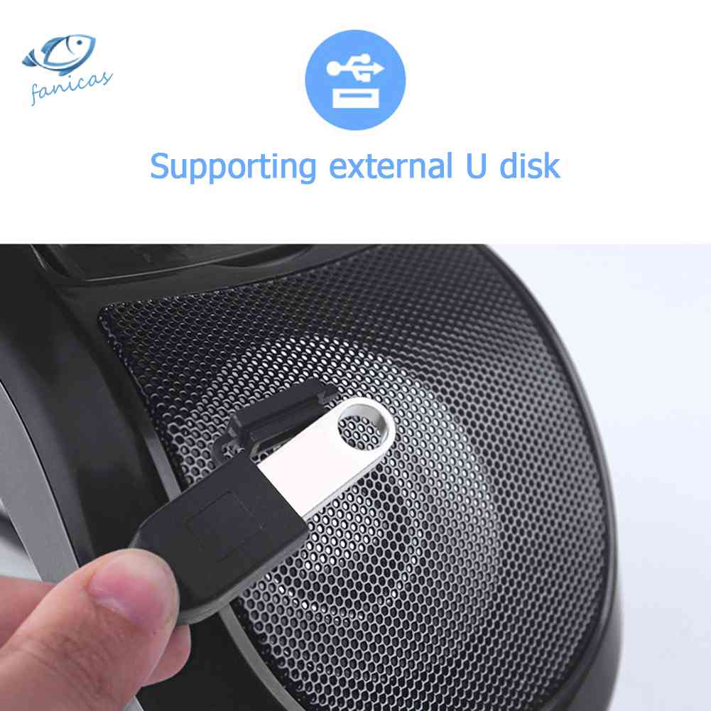 Loa Bluetooth Hiệu FANIC AOVEISE MT493 Cho Xe Máy MP3 Đài FM Đĩa U Disk