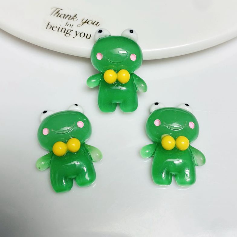 Set 10 Kẹp Tóc Dạ Quang Hình Thú/Thỏ/Vịt/Vịt/Gấu Bằng Nhựa Dạ Quang Độc Đáo DIY