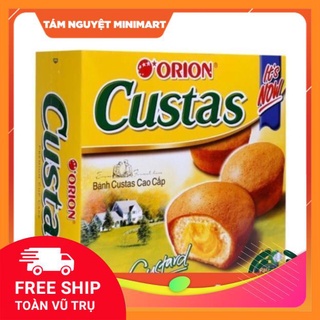 BÁNH KEM TRỨNG CUSTAS HỘP 282G (12 CÁI)