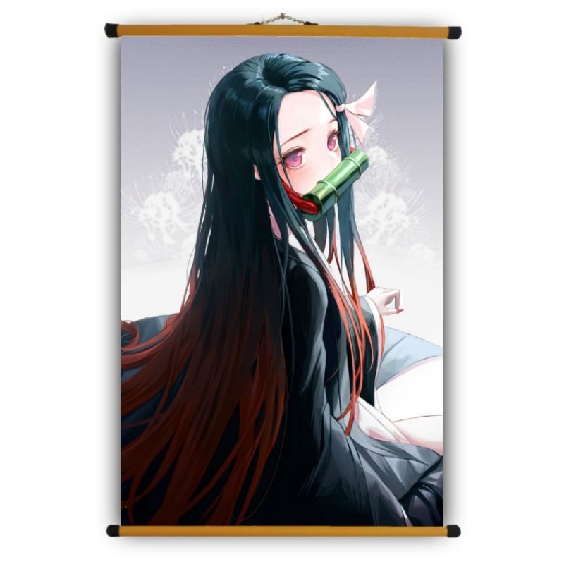 Poster Vải Anime Kimetsu No Yaiba Kamado Nezuko