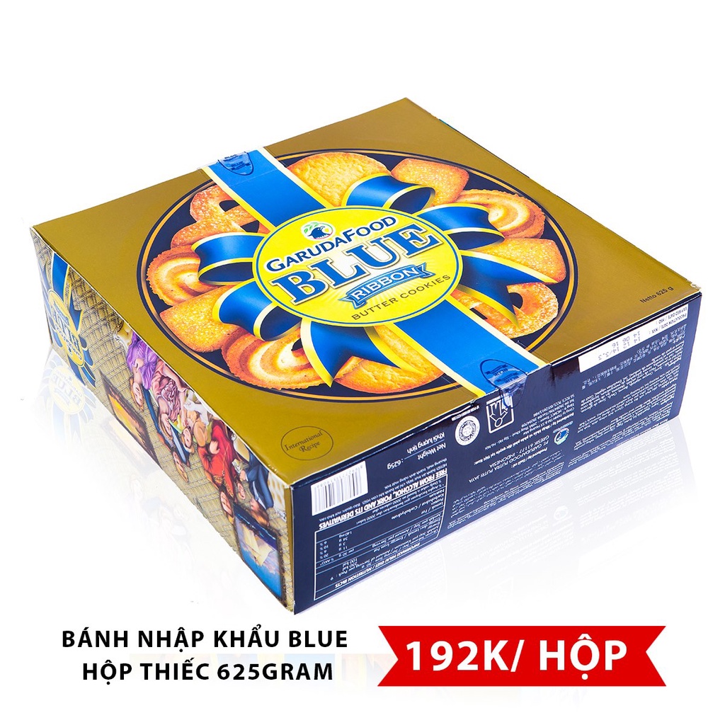 Bánh hộp thiếc Blue 625g