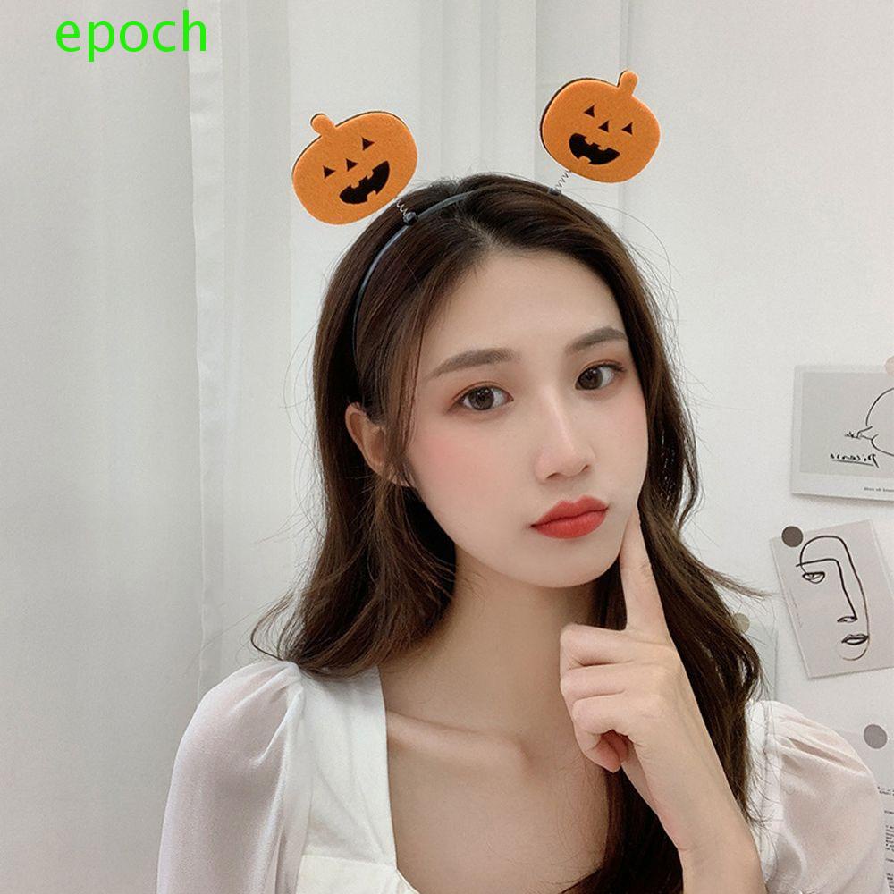 Epoch Băng Đô Cài Tóc Hình Đôi Cánh Dơi Chống Trượt Vui Nhộn Cho Bé Gái Dịp Halloween