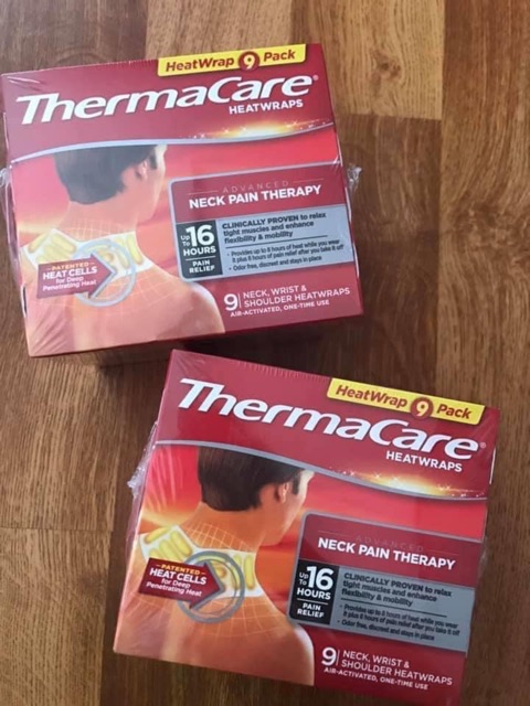 Miếng dán nhiệt vai gáy cổ Thermacare