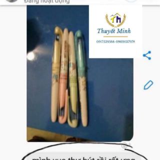 Bút máy bơm mực combo 500k