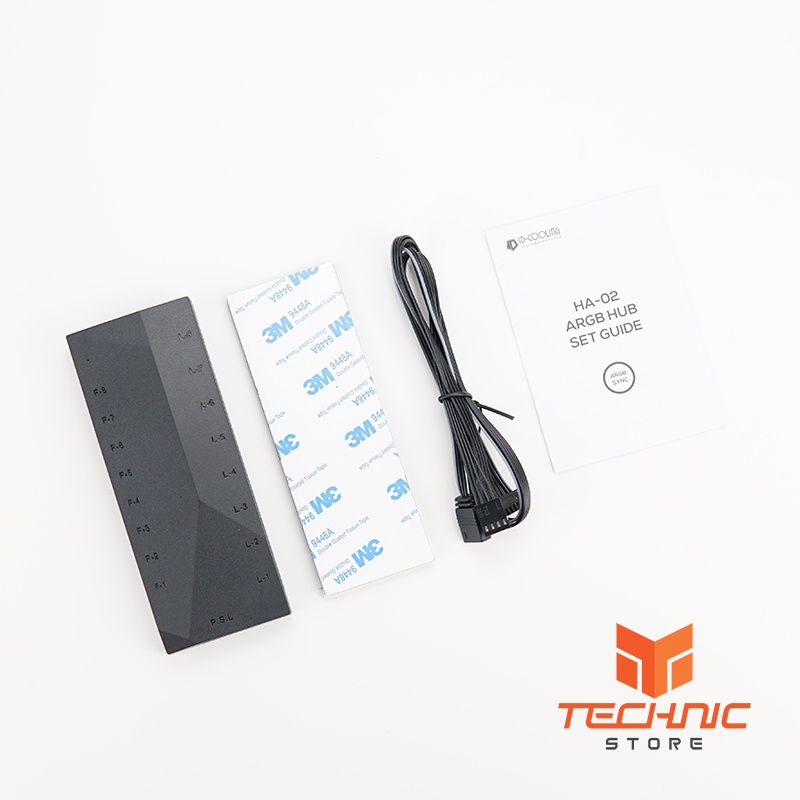 Fan HUB ID-Cooling ARGB HA-02