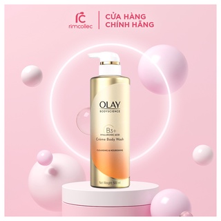 Sữa tắm olay b3+ hyaluronic acid 500ml
