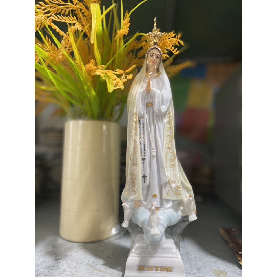 Tượng công giáo - Mẹ Fatima Mẫu Ý cao cấp 30cm