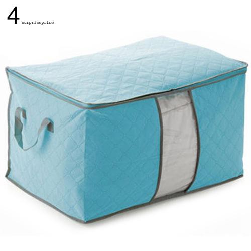 Túi đựng đồ 60cm x 42cm x 36cm bằng vải than tre không dệt tiện dụng