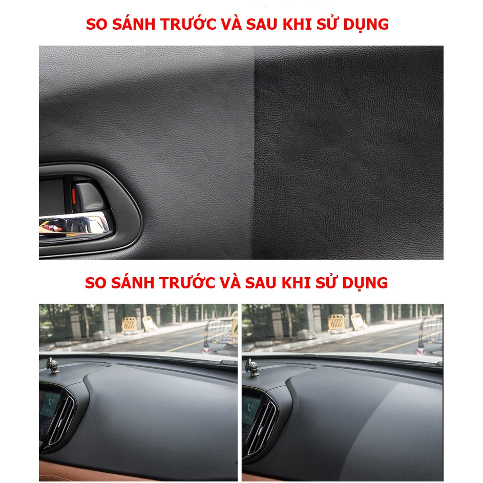 [MILOZA] Phục Hồi Nhựa Nhám - Dưỡng Nhựa Nhám - Xịt Bóng Xe - Ghế Da, Taplo, Nội Thất Ô tô Xe Máy - THIS DB Spray