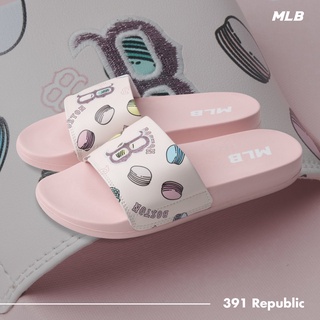 Dép quai ngang cao cấp MLB Macaron