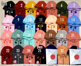 QUỲNH NHI - Áo Khoác Nón To L10, Vải Thun Da Cá Cotton Dày [Ảnh Thật Có Video] Túi Ngoài Khoá Kéo, Túi Trong Khoá Kéo