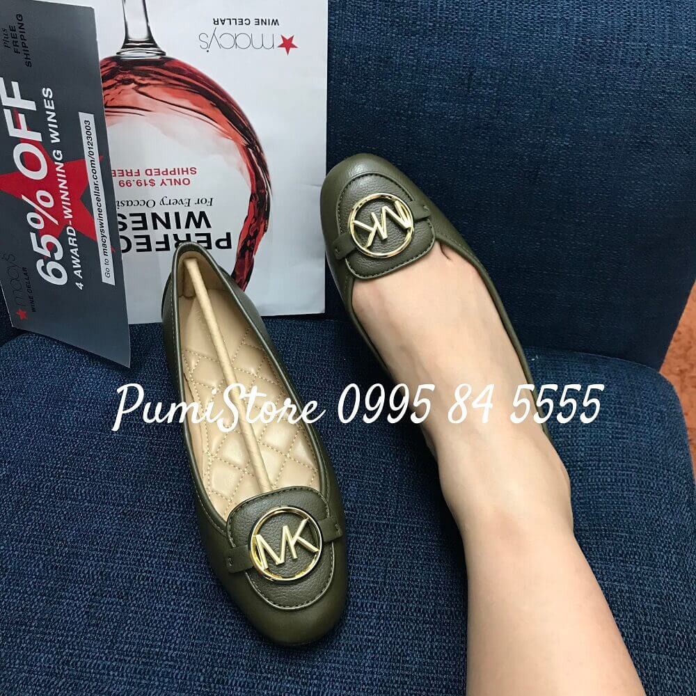 Giày Michael Kors Lillie Olive