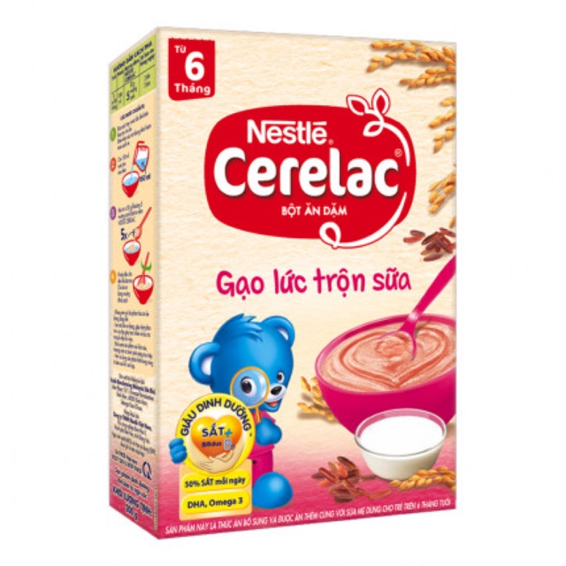 Bột ăn dặm Nestle Cerelac 200g