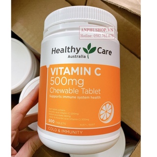 Viên ngậm vitamin c healthy care 500mg - hộp 500 viên hàng chính hãng - ảnh sản phẩm 4