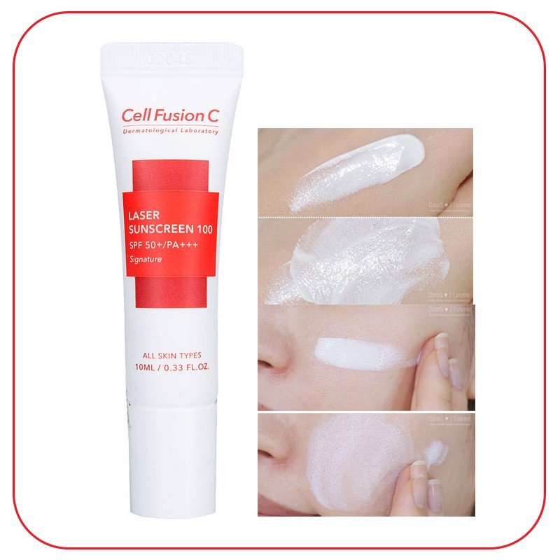 Kem chống nắng Cell Fusion C Laser / Clear / Toning Suncreen Đỏ / Xanh