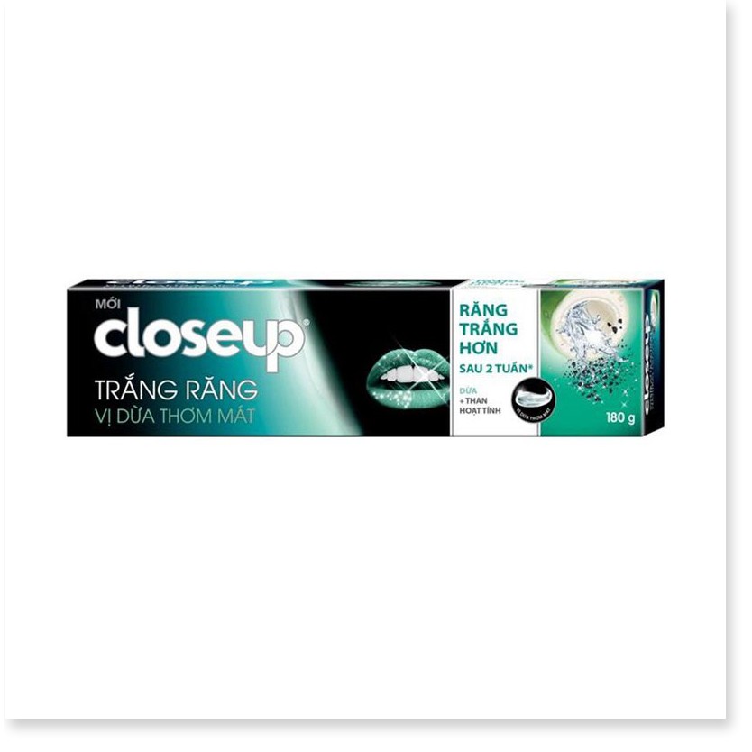 [Mã chiết khấu giảm giá sỉ mỹ phẩm chính hãng] Kem Đánh Răng Closeup Làm Sáng Răng Vị Dừa & Than Hoạt Tính Toothpaste 18