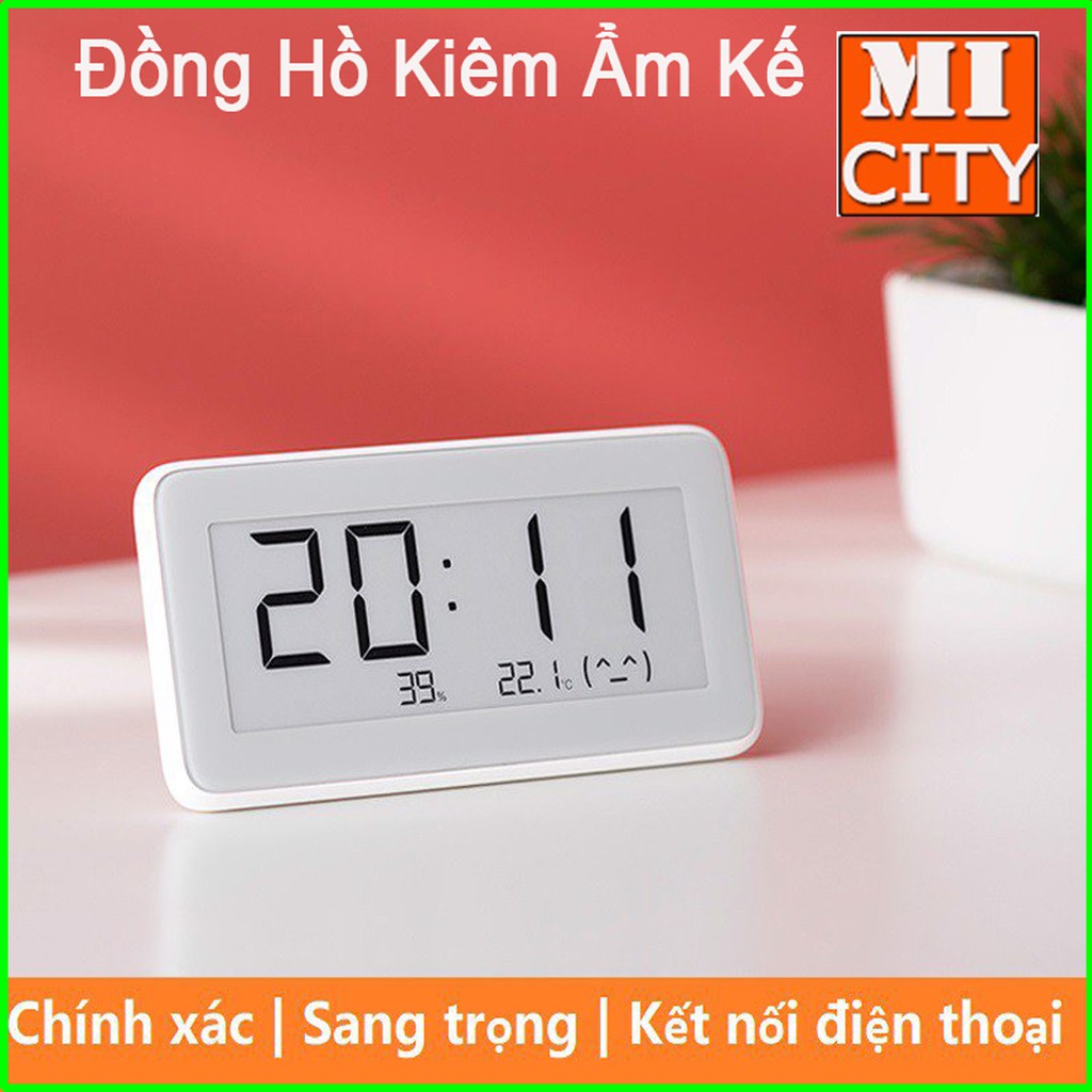 [Hỏa Tốc HCM] Đồng hồ kiêm ẩm kế Mijia Smart Clock