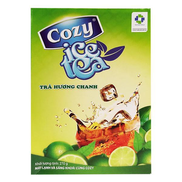 E - Trà Cozy Ice Tea Hương Chanh 18Gói*15G