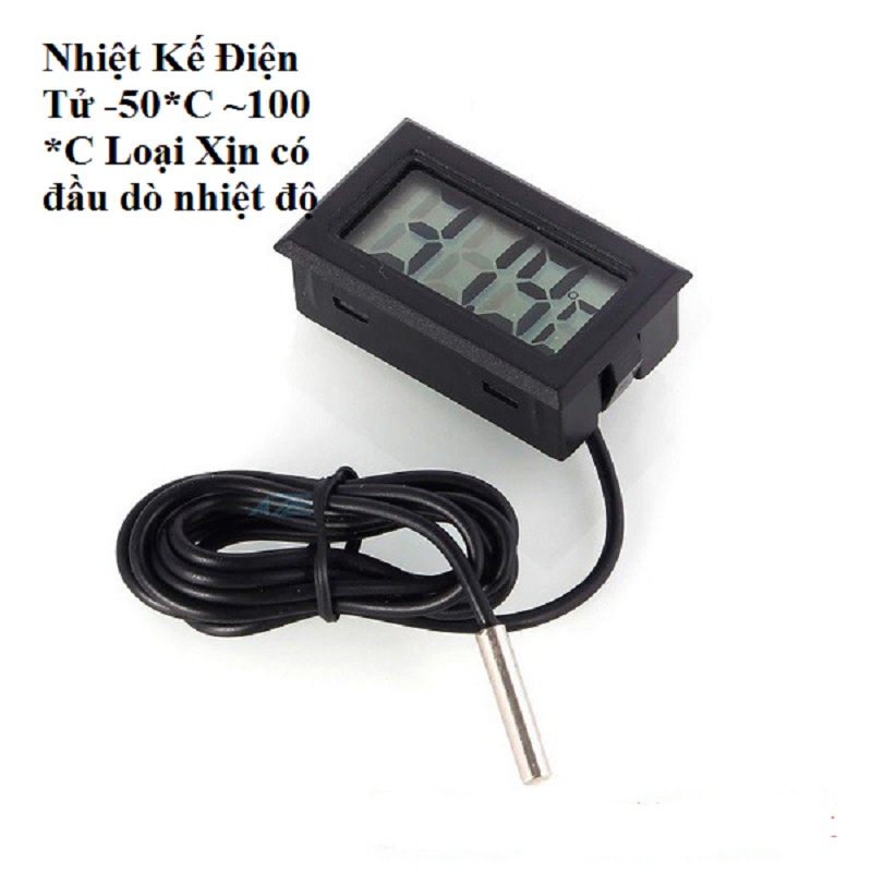 Nhiệt kế điện tử màn hình LCD chất lượng cao cho tủ lạnh,bể cá,