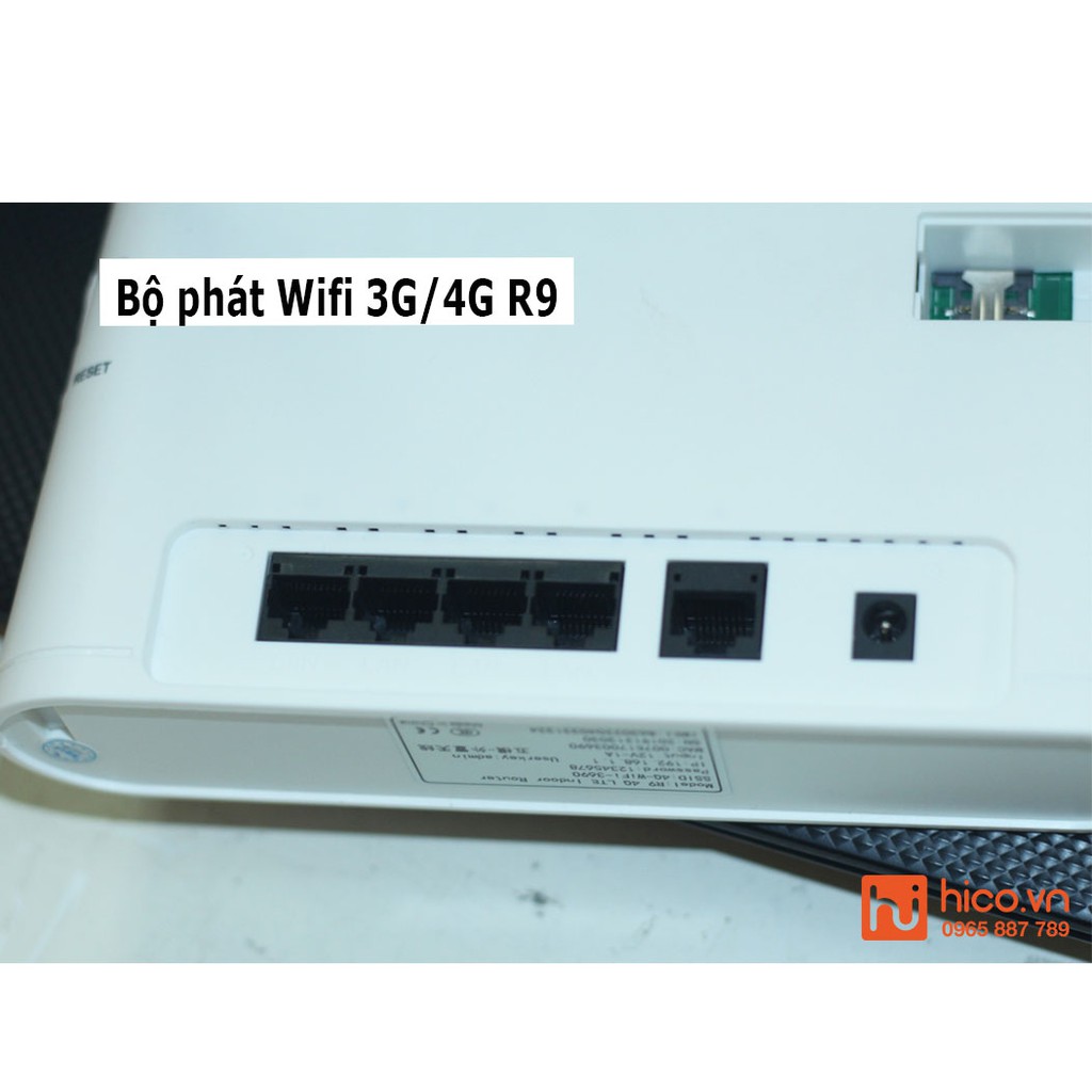 Bộ Phát Wifi 3G/4G R9 – Tốc Độ Cao – Hỗ Trợ Cổng LAN/WAN – Kết Nối 32 Thiết Bị