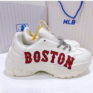 Giày mlb boston, giày boston nữ cao cấp đế cao tăng chiều cao 4cm