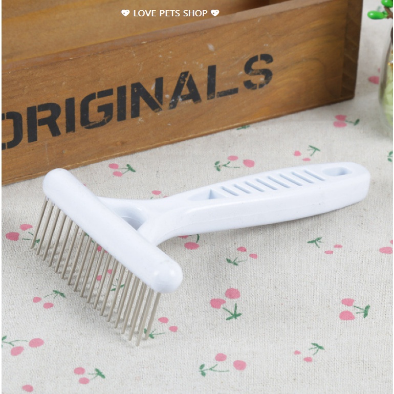LƯỢC CHẢI LÔNG CHO CHÓ MÈO LÔNG DÀI HÌNH BỒ CÀO - LOVE PETS SHOP