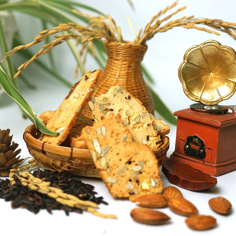 [Mã GROSALEHOT giảm 8% đơn 250K] Bánh Biscotti ăn kiêng GUfoods - Lành mạnh, bổ dưỡng, phù hợp eat clean | BigBuy360 - bigbuy360.vn