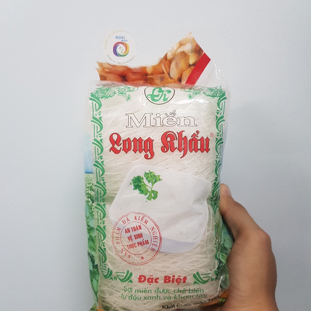 Miến đậu xanh khoai tây Long Khẩu 200g