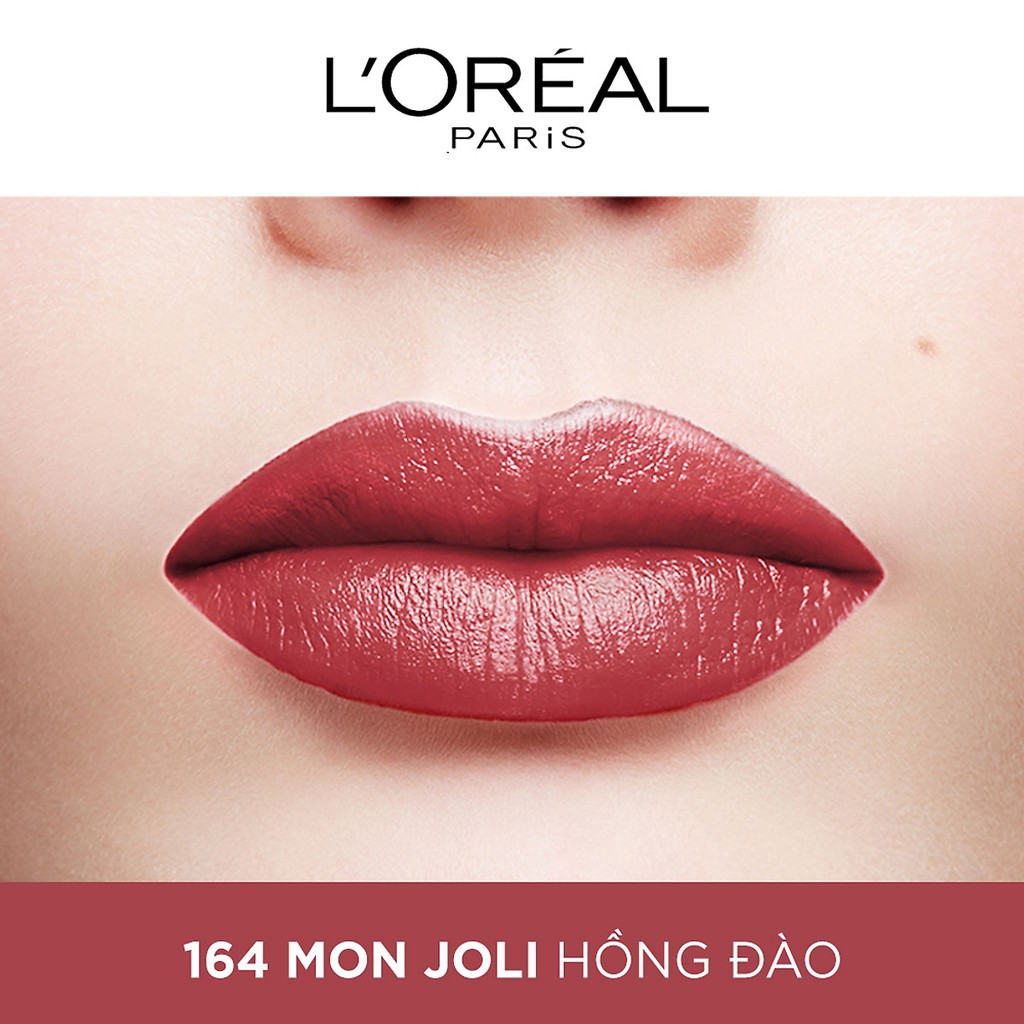 Son satin mịn mượt cao cấp L'Oreal Paris Color Riche Le Rouge 3.7g #164