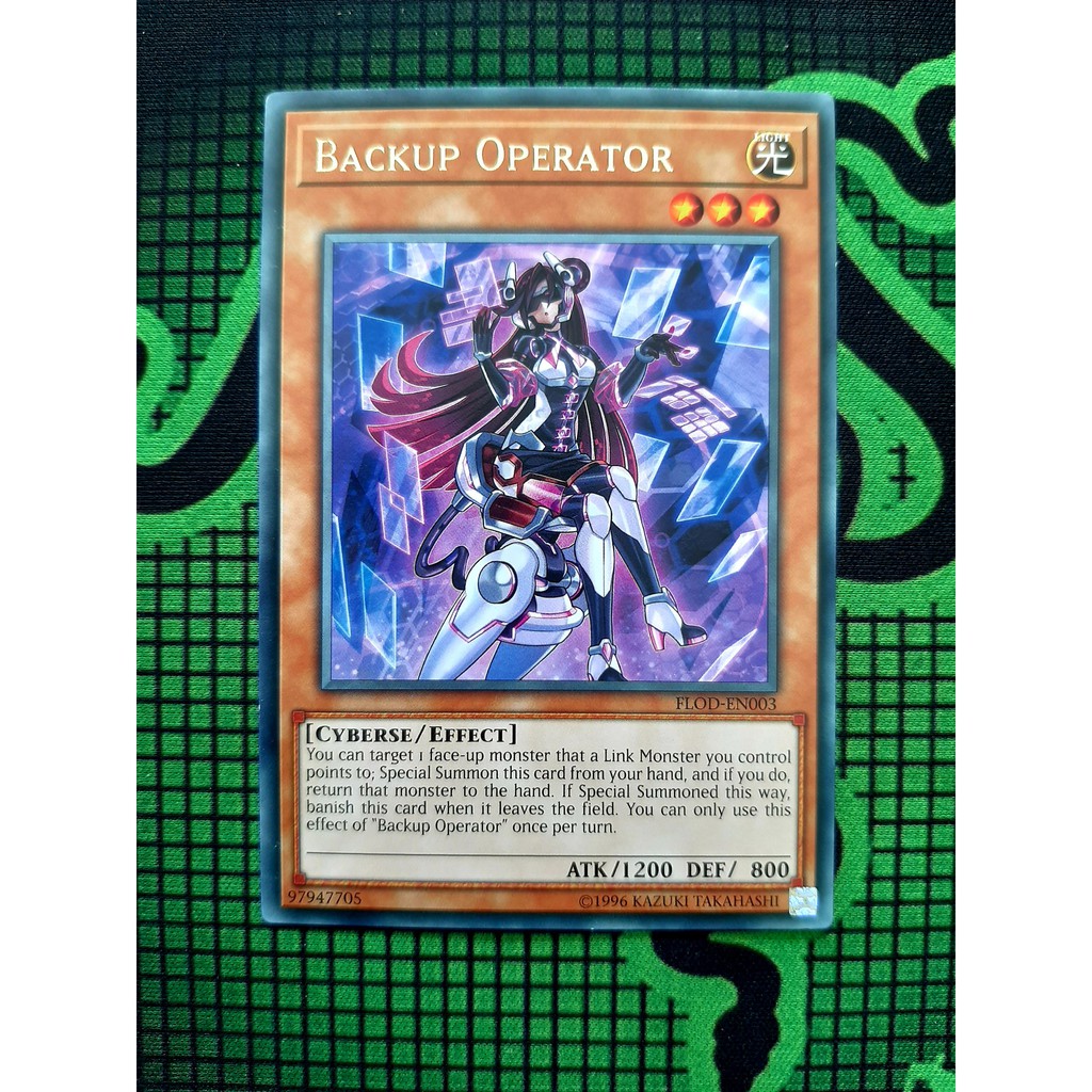 Thẻ Bài Mint90 Yugioh Backup Operator