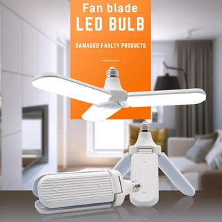 Đèn led cánh quạt đa góc chiều siêu sáng đèn led siêu sáng 45w hình 3 cánh quạt - đui e27