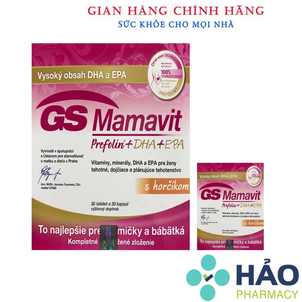 [Chính hãng] Vitamin bổ bà bầu GS Mamavit