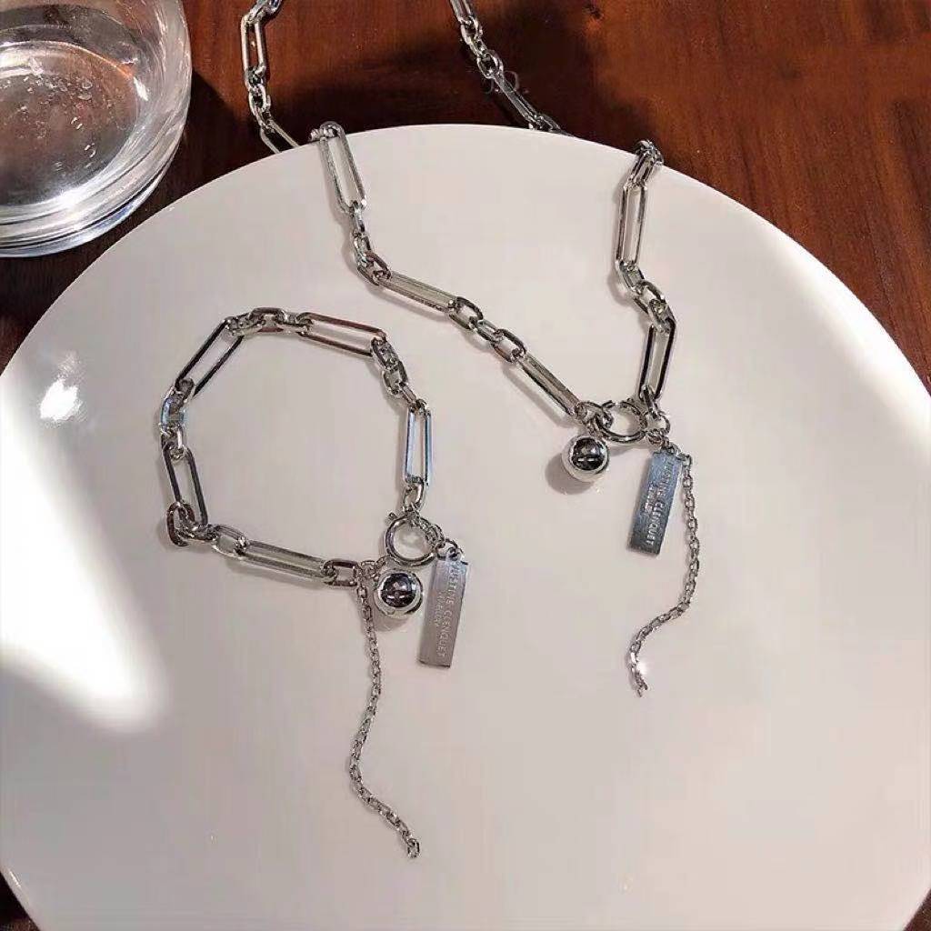 Vòng cổ mặt hình thẻ thời trang Hàn Quốc