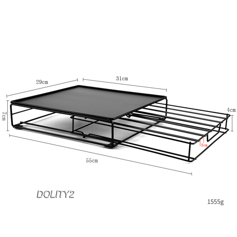 [DOLITY2]Coffee Pod Holder Storage Rack Capsules Capacity Drawer Holder/Storage